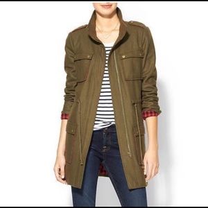 Hive and Honey army trench jacket